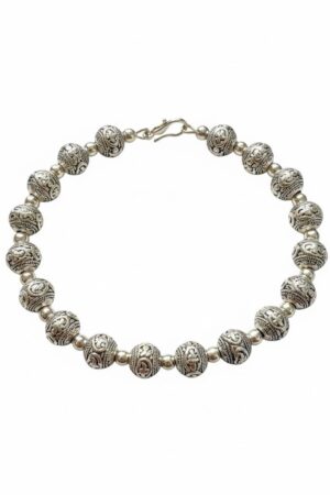 Vintage Motif Bead Bracelet