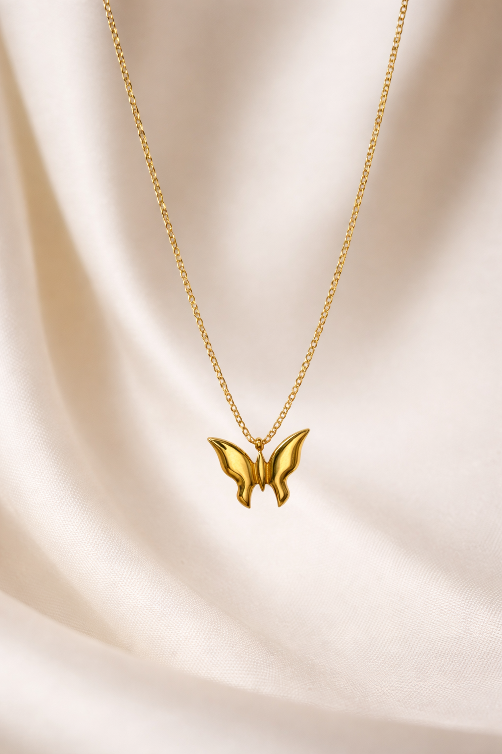 Butterfly Pendant Necklace