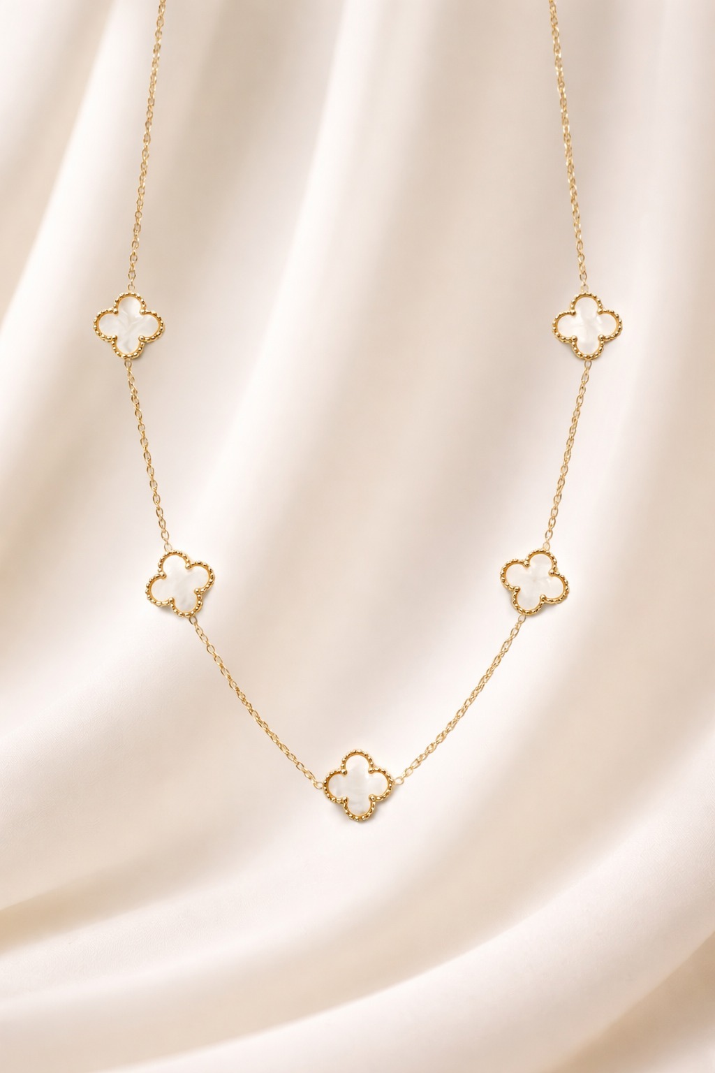 Vancleef Inspired Charms Necklace