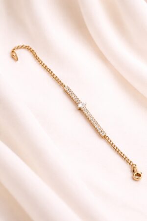 Rhinestone Chain bracelet