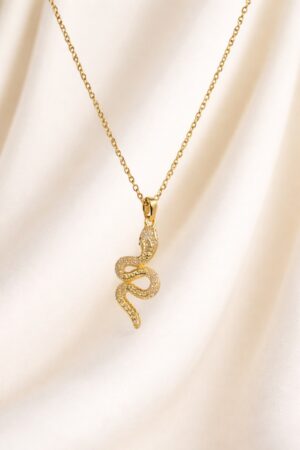 Snake Pendant Necklace