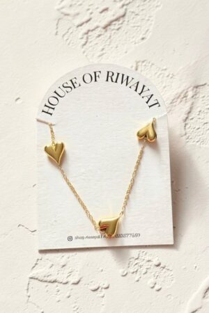 Heart Chain Bracelet