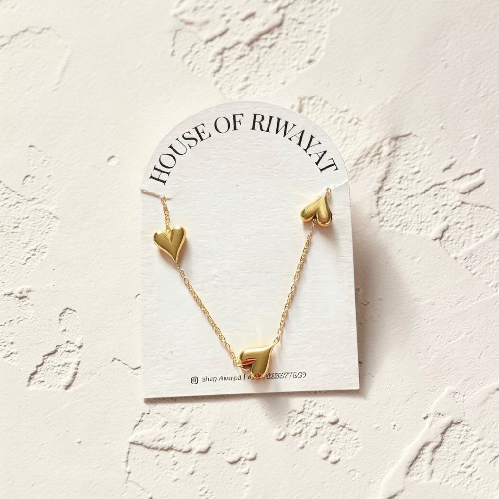 Heart Chain Bracelet