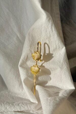 Shell Gold Earcuff