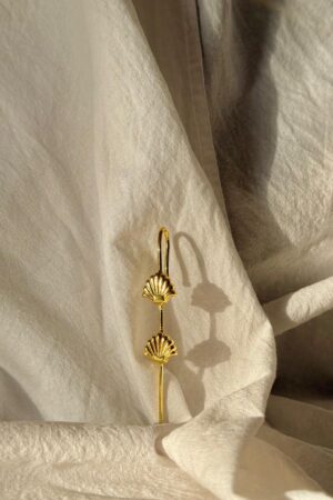 Sea Shell Gold Earcuff