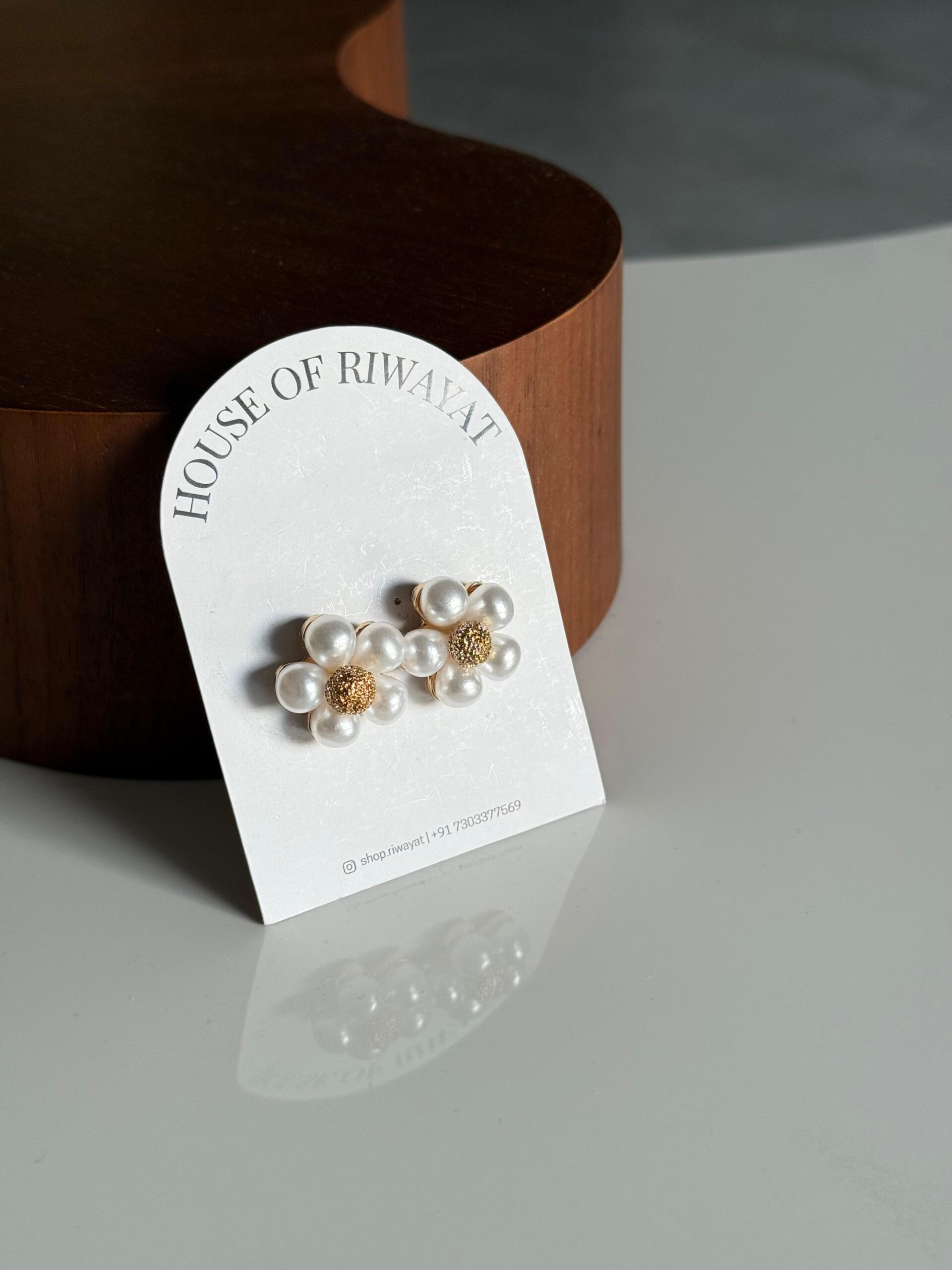 Liora Pearl Flower Earrings