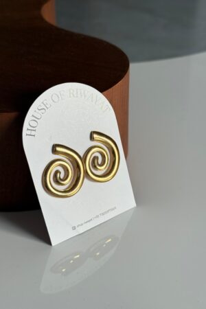 Zyra Coil Design Earrings