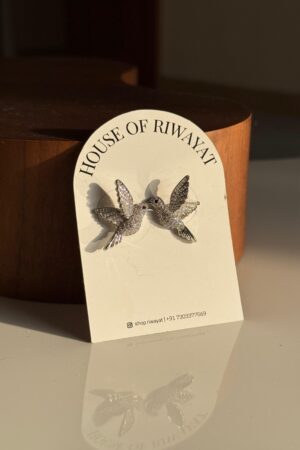 Studded Bird Earring